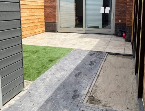 Aanleg achtertuin in Drielanden, Harderwijk